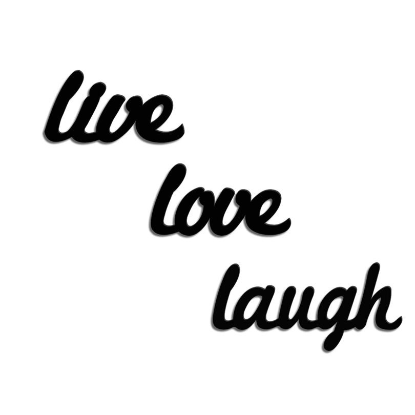 Live Love Laugh Wall Decor - Image 4