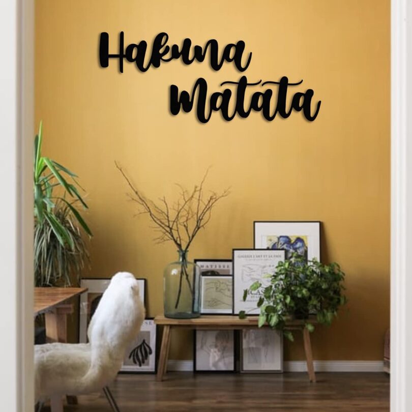 Hakuna Matata Wall Decor